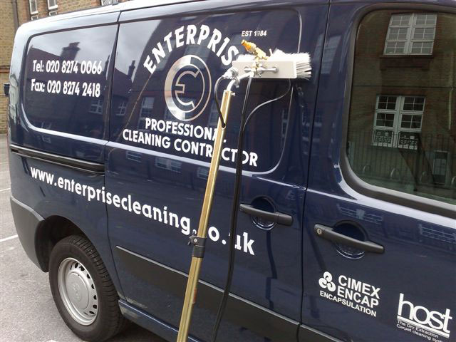 Enterprise Cleaning van - London